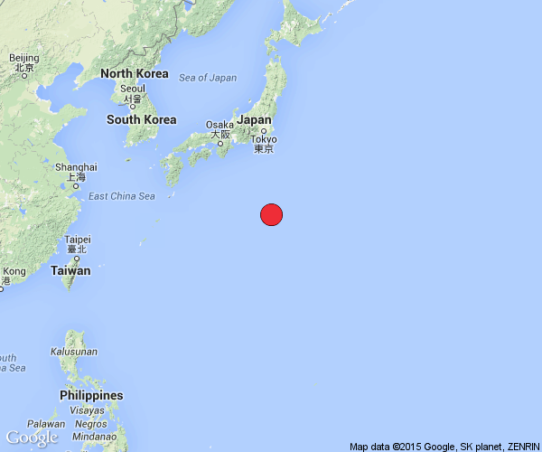 A major earthquake hits Bonin Islands, Japan Region with a moment magnitude of Mw 7.7 at a depth of 692 km