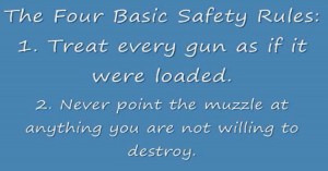 Guns Four Basic Safety Rules 1 and 2